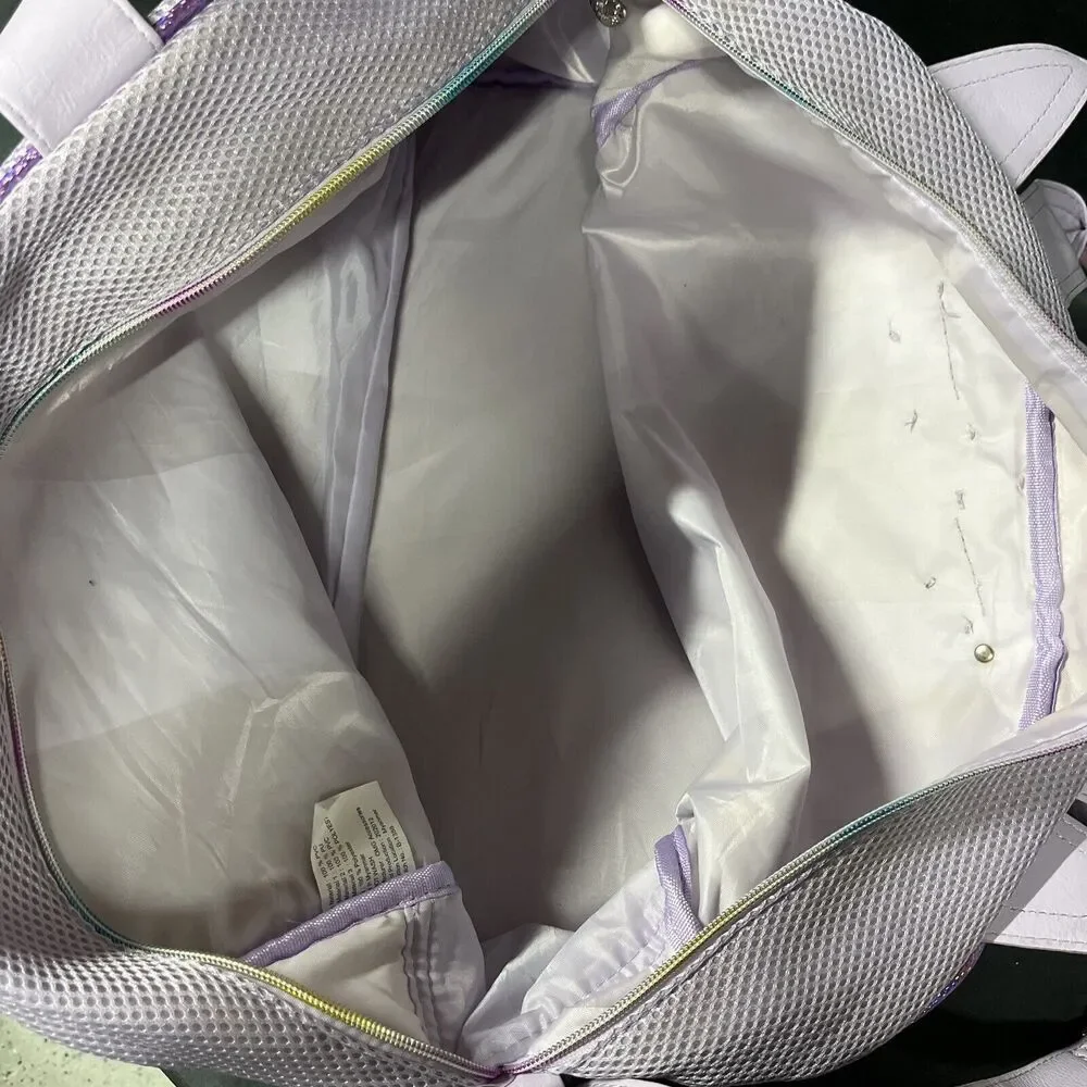 Miss Gwen’s OMG Accessories Unicorn Suitcase Bag Travel‎ Purple Rainbow